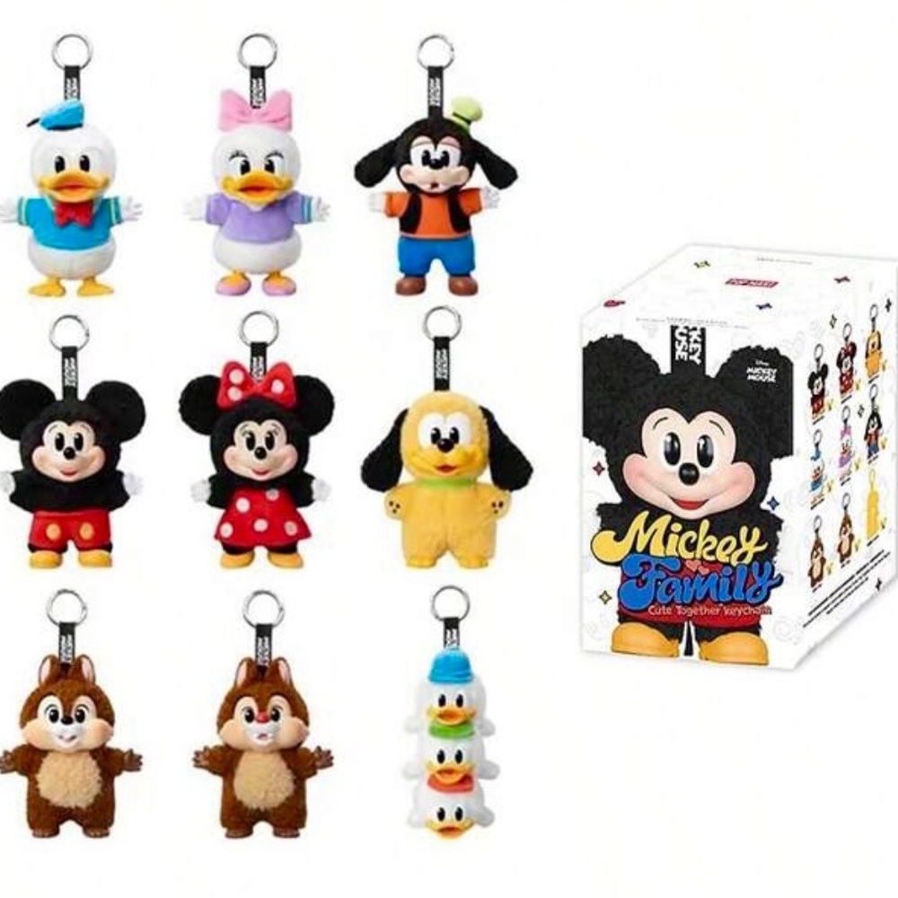 Disney White and Red Stuffed Animals Collection